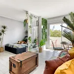 Terrasse Vue Centre-port Wi-fi Clim - Ménage, Linge Inclus Apartamento