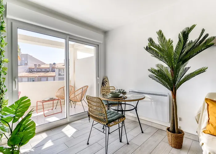 Jungle Terrasse Vue Port Wi-fi, Clim, Linge & Menage Inclus * Agde