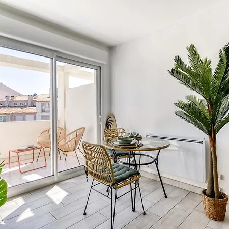 Jungle Terrasse Vue Port Wi-fi, Clim, Linge & Menage Inclus * Agde