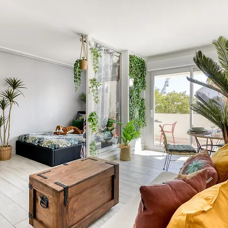 Terrasse Vue Centre-port Wi-fi Clim - Ménage, Linge Inclus Appartement