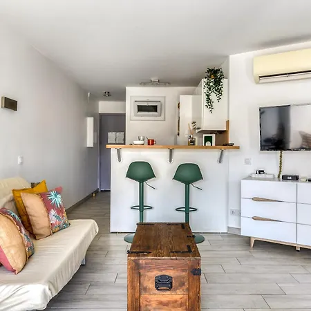 Jungle Terrasse Vue Port Wi-fi, Clim, Linge & Menage Inclus Апартаменты