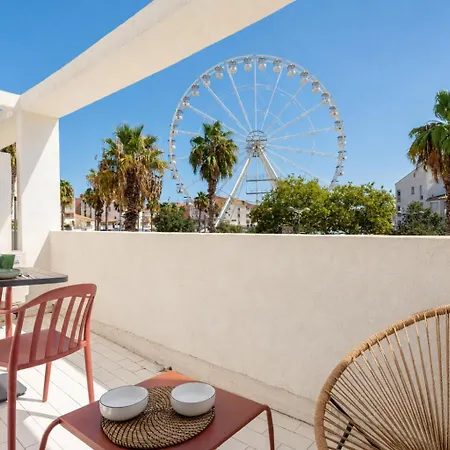 Apartment Jungle Terrasse Vue Port Wi-fi, Clim, Linge & Menage Inclus