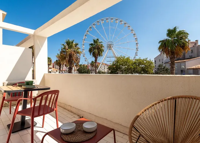 Jungle Terrasse Vue Port Wi-fi, Clim, Linge & Menage Inclus 아파트 *